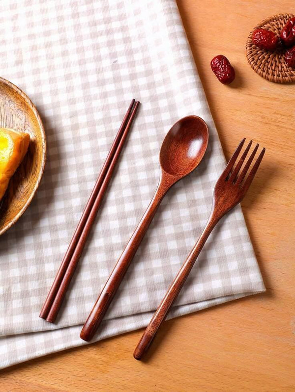 Wooden Cutlery Set