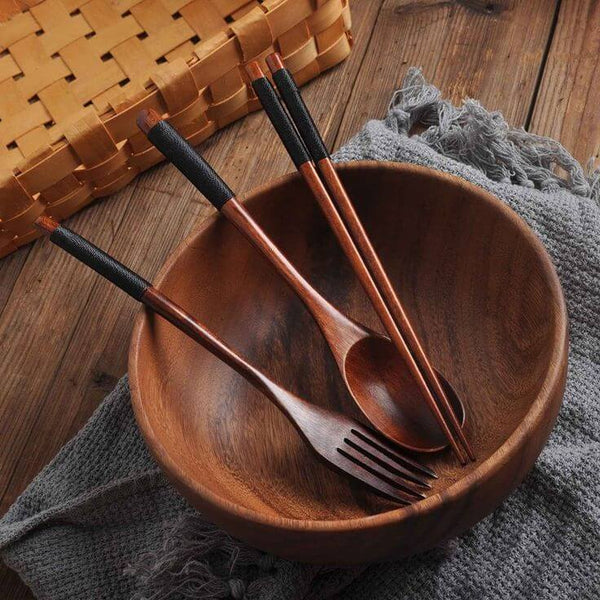 Wooden Cutlery Set