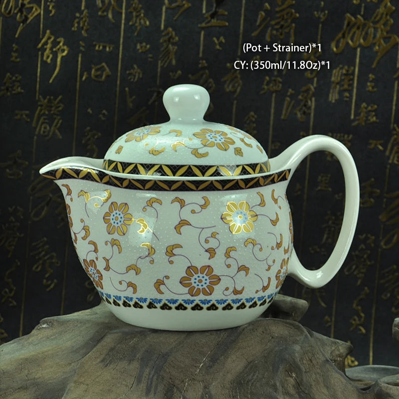 Chinese Retro Ceramic Teapot