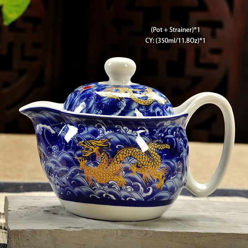 Chinese Retro Ceramic Teapot