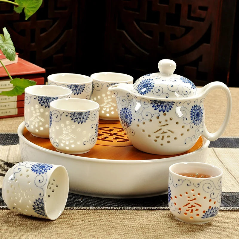 Chinese Retro Ceramic Teapot