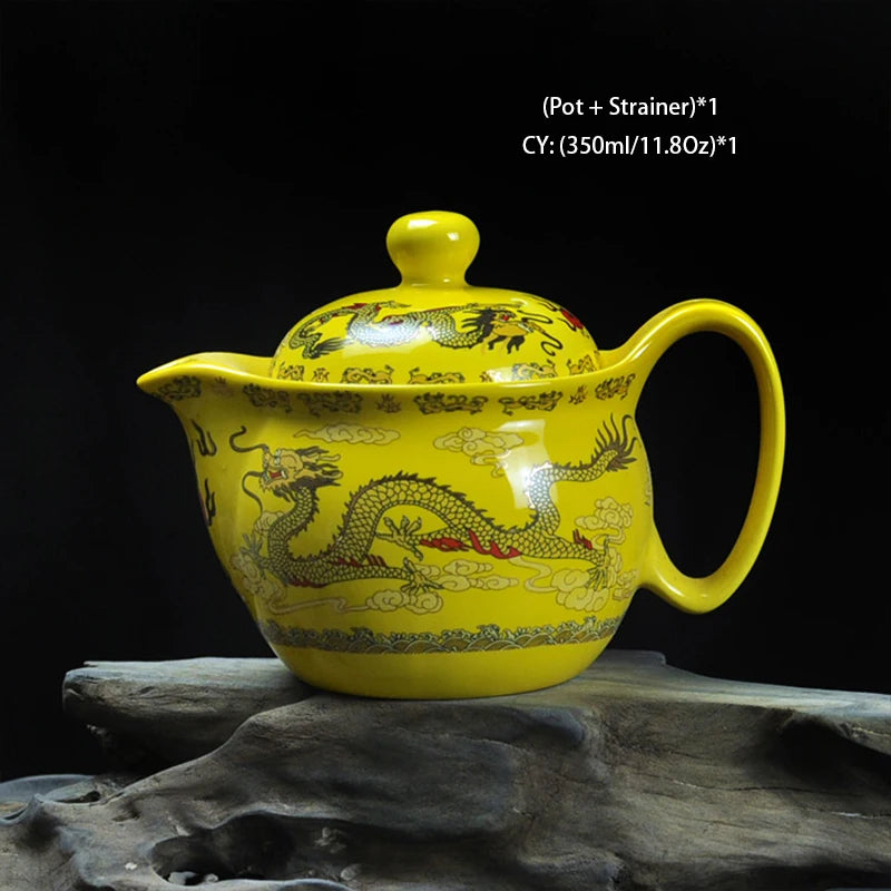 Chinese Retro Ceramic Teapot