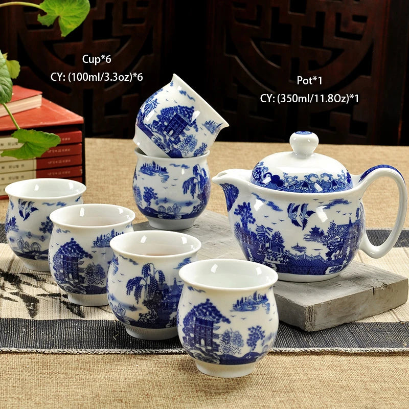 Chinese Retro Ceramic Teapot