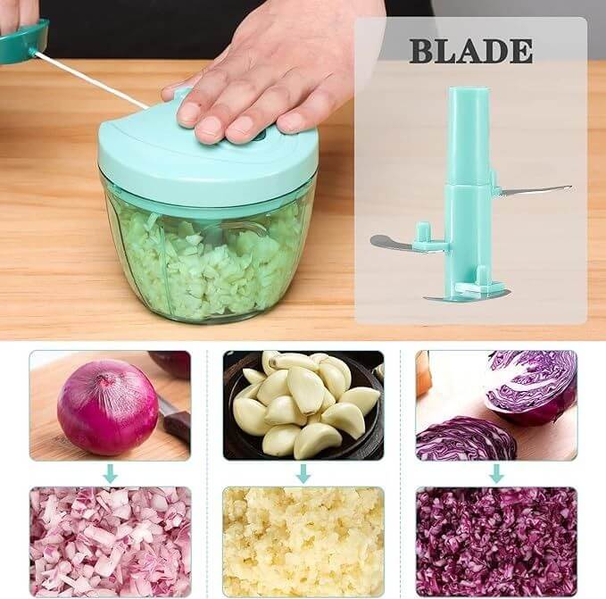 Multifunctional Garlic, Onion and Food Crusher