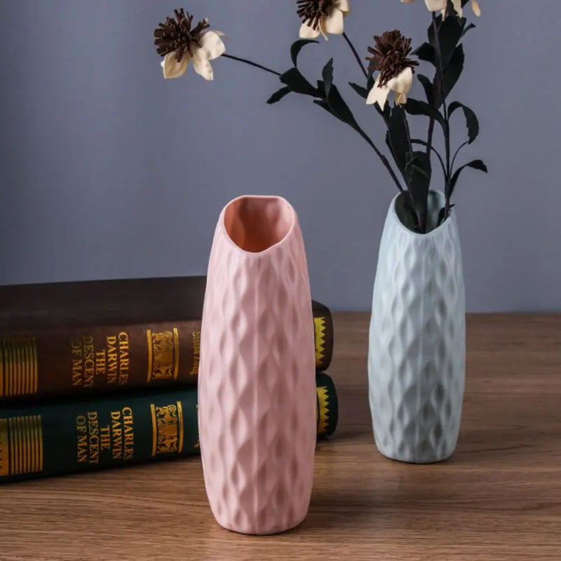 Plastic Vases for Home Decoration