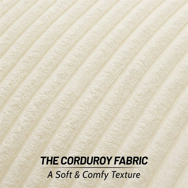 Olanly Corduroy Cushion Cover