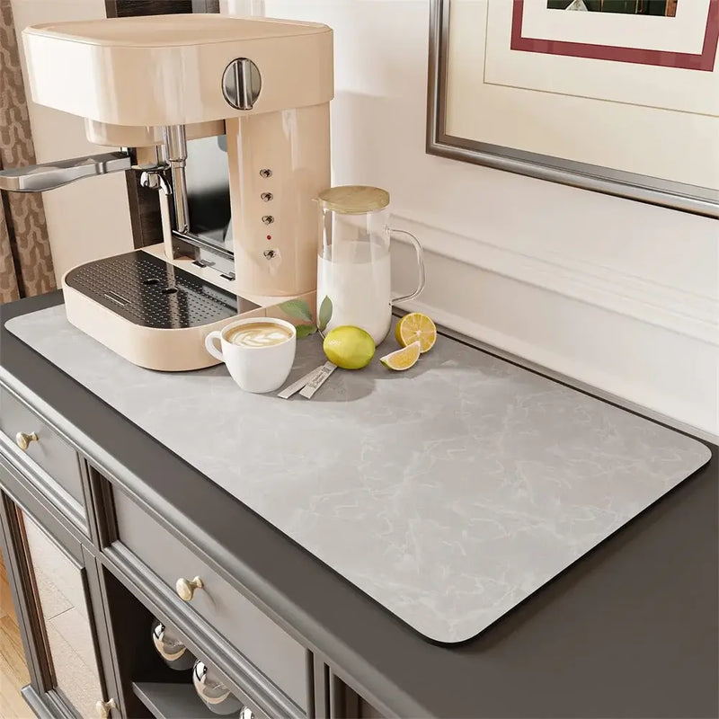 Leather Texture Drying Mat