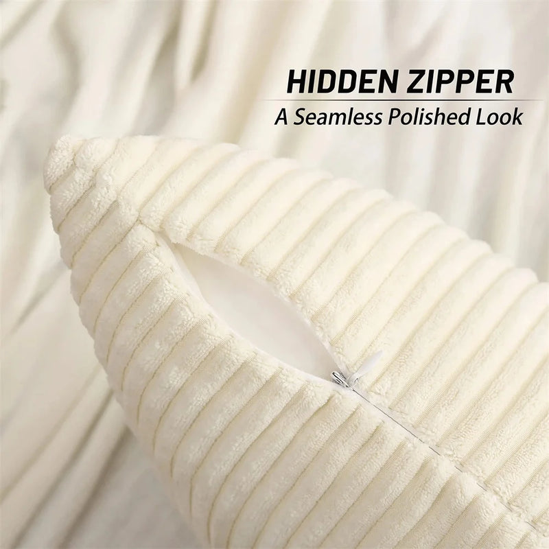 Olanly Corduroy Cushion Cover