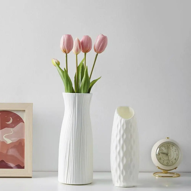 Plastic Vases for Home Decoration