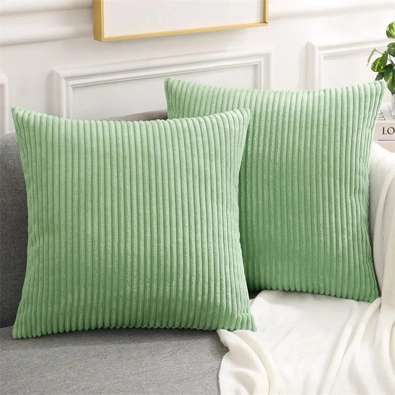 Olanly Corduroy Cushion Cover