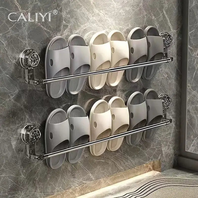 Wall Mounted Slipper Holder