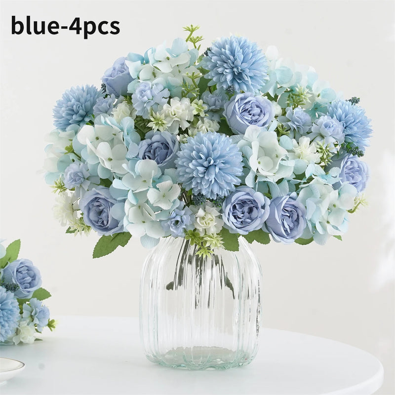 Bouquet of Realistic Artificial Flowers