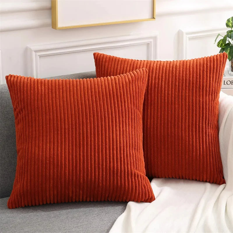 Olanly Corduroy Cushion Cover