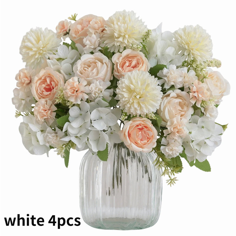 Bouquet of Realistic Artificial Flowers