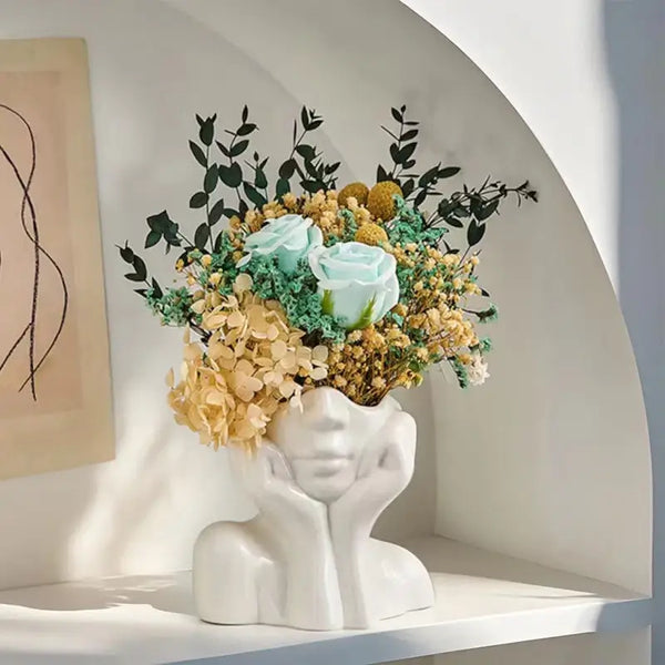 Flower Vase with Creative and Personalized Design