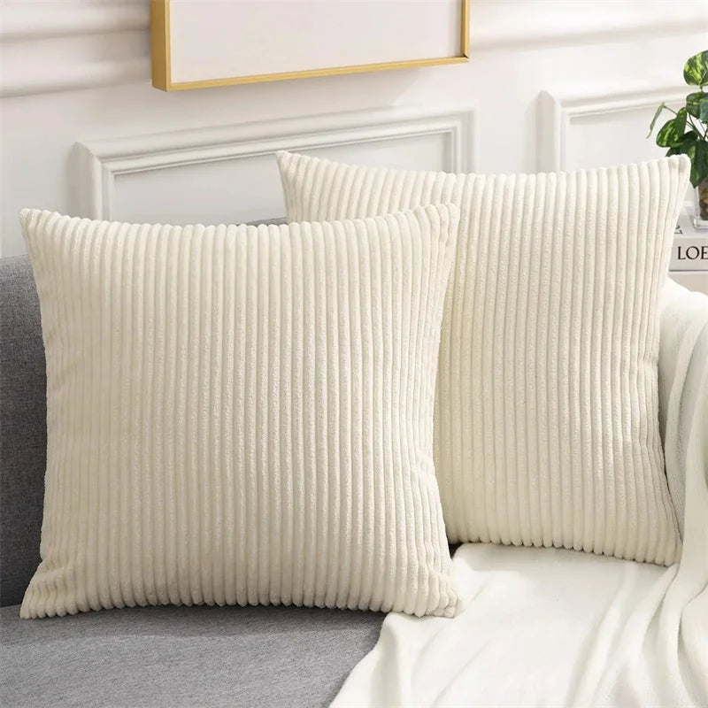 Olanly Corduroy Cushion Cover