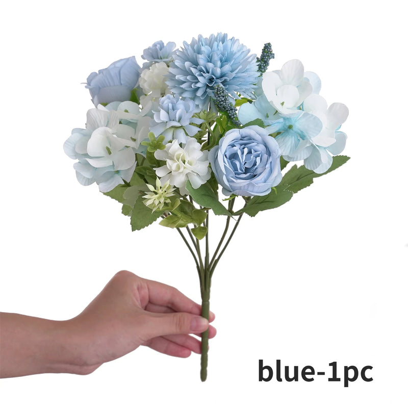 Bouquet of Realistic Artificial Flowers