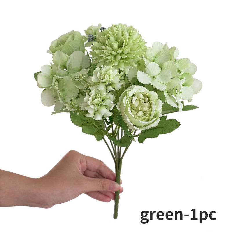 Bouquet of Realistic Artificial Flowers