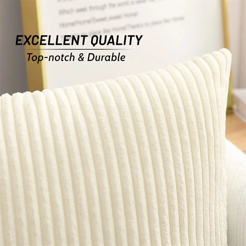 Olanly Corduroy Cushion Cover