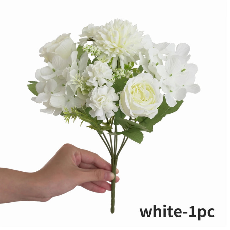 Bouquet of Realistic Artificial Flowers