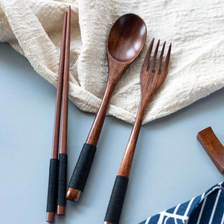 Wooden Cutlery Set